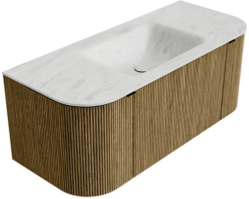 Badmeubel KURVE-DLUX Dusk Wastafel Opalo Set12 00013-2