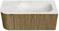 Badmeubel KURVE-DLUX Dusk Wastafel Ostra Set11 00027-1