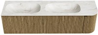 Badmeubel KURVE-DLUX Dusk Wastafel Ostra Set11 00088-1
