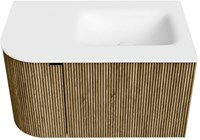 Badmeubel KURVE Dusk Wastafel Talc Set11 00003-1