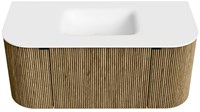Badmeubel KURVE Dusk Wastafel Talc Set11 00009-1