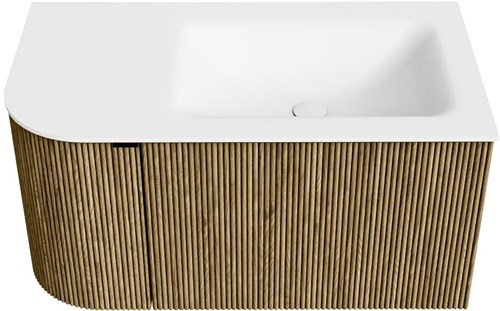 Badmeubel KURVE Dusk Wastafel Talc Set11 00015-1
