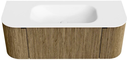 Badmeubel KURVE Dusk Wastafel Talc Set11 00025-1