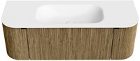 Badmeubel KURVE Dusk Wastafel Talc Set11 00029-1