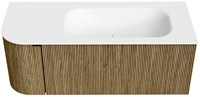 Badmeubel KURVE Dusk Wastafel Talc Set11 00035-1