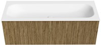 Badmeubel KURVE Dusk Wastafel Talc Set11 00062-1