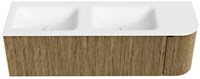 Badmeubel KURVE Dusk Wastafel Talc Set11 00072-1