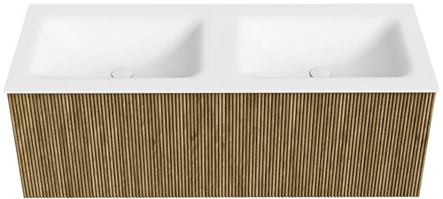 Badmeubel KURVE Dusk Wastafel Talc Set11 00074-1