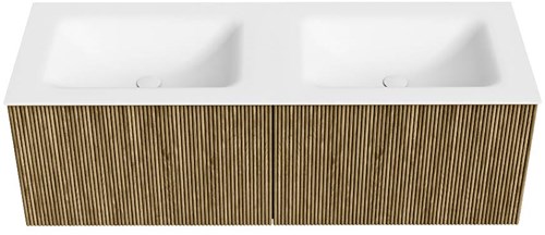 Badmeubel KURVE Dusk Wastafel Talc Set11 00082-1