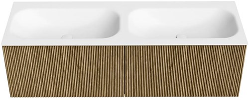 Badmeubel KURVE Dusk Wastafel Talc Set11 00086-1