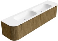 Badmeubel KURVE Dusk Wastafel Talc Set12 00093-2