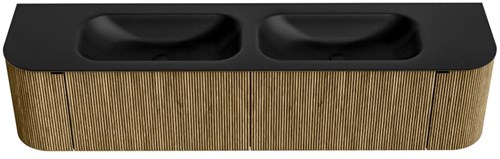 Badmeubel KURVE Dusk Wastafel Urban Set11 00089-1