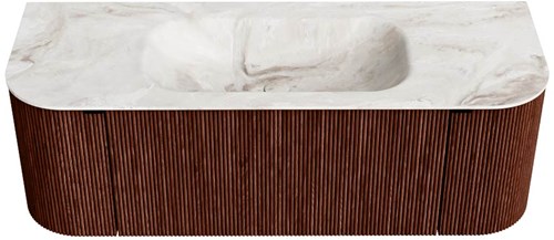Badmeubel KURVE-DLUX Ruby Wastafel Frappe Set11 0033-1
