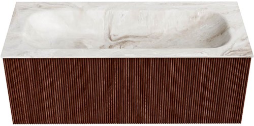 Badmeubel KURVE-DLUX Ruby Wastafel Frappe Set11 0054-1