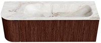 Badmeubel KURVE-DLUX Ruby Wastafel Frappe Set11 0055-1