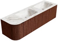 Badmeubel KURVE-DLUX Ruby Wastafel Frappe Set12 00083-2