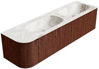 Badmeubel KURVE-DLUX Ruby Wastafel Frappe Set12 00091-2