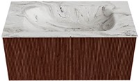 Badmeubel KURVE-DLUX Ruby Wastafel Glace Set11 00034-1