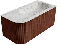 Badmeubel KURVE-DLUX Ruby Wastafel Glace Set12 00019-2
