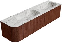 Badmeubel KURVE-DLUX Ruby Wastafel Glace Set12 00099-2