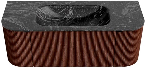 Badmeubel KURVE-DLUX Ruby Wastafel Lava Set11 00025-1