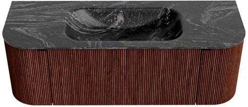 Badmeubel KURVE-DLUX Ruby Wastafel Lava Set11 00033-1