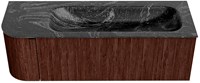 Badmeubel KURVE-DLUX Ruby Wastafel Lava Set11 00055-1