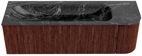 Badmeubel KURVE-DLUX Ruby Wastafel Lava Set11 00068-1