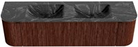 Badmeubel KURVE-DLUX Ruby Wastafel Lava Set11 00073-1