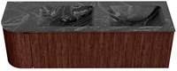 Badmeubel KURVE-DLUX Ruby Wastafel Lava Set11 00075-1