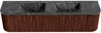 Badmeubel KURVE-DLUX Ruby Wastafel Lava Set11 00081-1