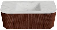 Badmeubel KURVE-DLUX Ruby Wastafel Opalo Set11 00017-1