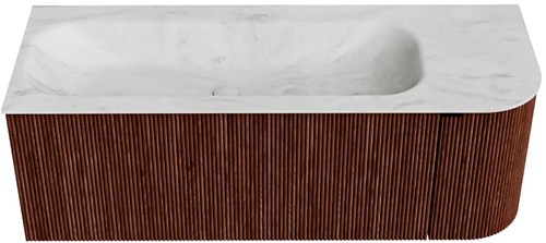 Badmeubel KURVE-DLUX Ruby Wastafel Opalo Set11 00048-1