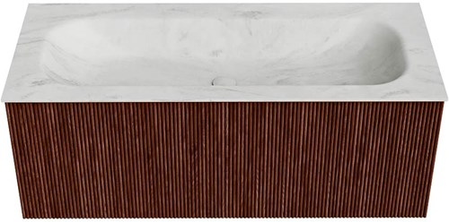 Badmeubel KURVE-DLUX Ruby Wastafel Opalo Set11 00050-1