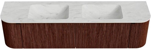Badmeubel KURVE-DLUX Ruby Wastafel Opalo Set11 00085-1
