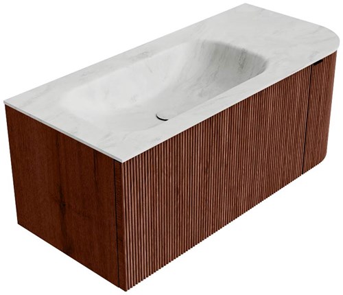 Badmeubel KURVE-DLUX Ruby Wastafel Opalo Set12 00032-2