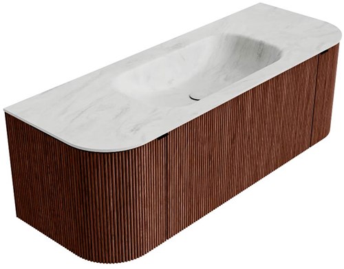 Badmeubel KURVE-DLUX Ruby Wastafel Opalo Set12 00033-2