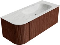 Badmeubel KURVE-DLUX Ruby Wastafel Opalo Set12 00035-2