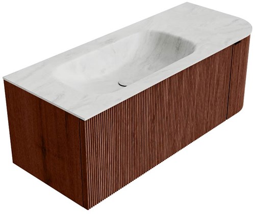 Badmeubel KURVE-DLUX Ruby Wastafel Opalo Set12 00040-2