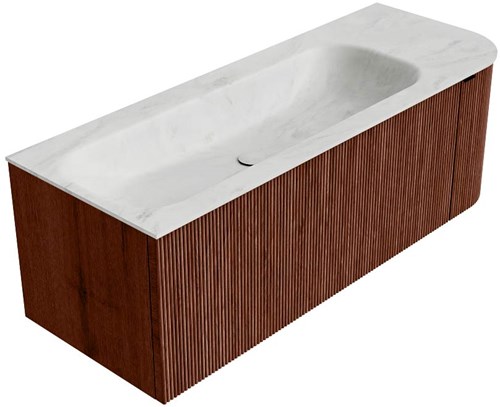 Badmeubel KURVE-DLUX Ruby Wastafel Opalo Set12 00048-2