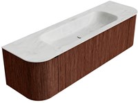 Badmeubel KURVE-DLUX Ruby Wastafel Opalo Set12 00057-2