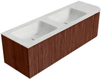 Badmeubel KURVE-DLUX Ruby Wastafel Opalo Set12 00076-2