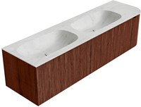 Badmeubel KURVE-DLUX Ruby Wastafel Opalo Set12 00088-2