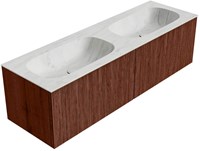 Badmeubel KURVE-DLUX Ruby Wastafel Opalo Set12 00098-2
