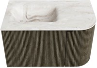 Badmeubel KURVE-DLUX Shadow Wastafel Frappe Set11 00004-1
