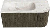 Badmeubel KURVE-DLUX Shadow Wastafel Frappe Set11 00024-1