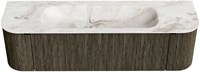 Badmeubel KURVE-DLUX Shadow Wastafel Frappe Set11 00057-1