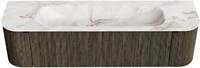 Badmeubel KURVE-DLUX Shadow Wastafel Frappe Set11 00061-1
