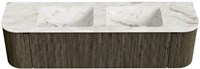 Badmeubel KURVE-DLUX Shadow Wastafel Frappe Set11 00077-1