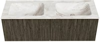 Badmeubel KURVE-DLUX Shadow Wastafel Frappe Set11 00078-1